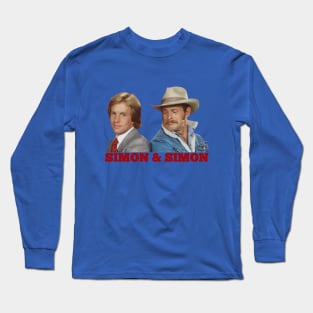 Simon & Simon - 80s Tv Show Long Sleeve T-Shirt